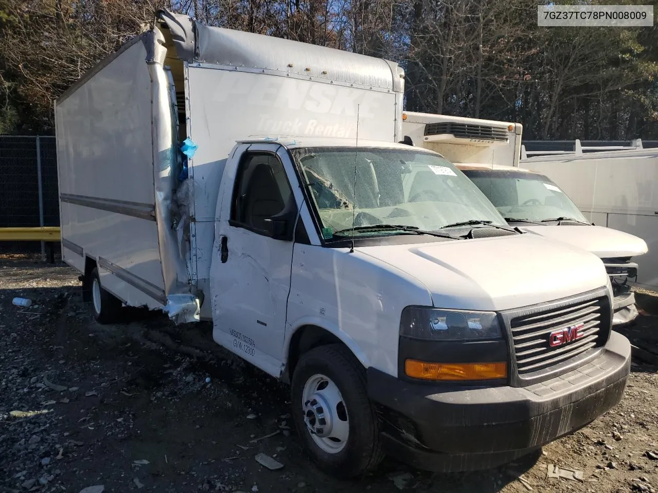 2023 GMC Savana Cutaway G3500 VIN: 7GZ37TC78PN008009 Lot: 77197914