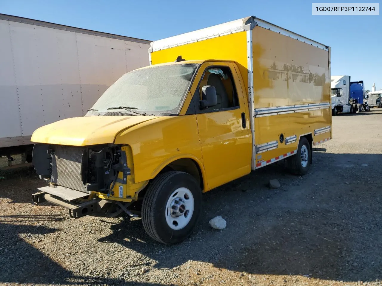 2023 GMC Savana Cutaway G3500 VIN: 1GD07RFP3P1122744 Lot: 77904204