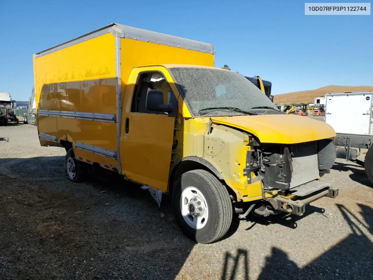 2023 GMC Savana Cutaway G3500 VIN: 1GD07RFP3P1122744 Lot: 77904204