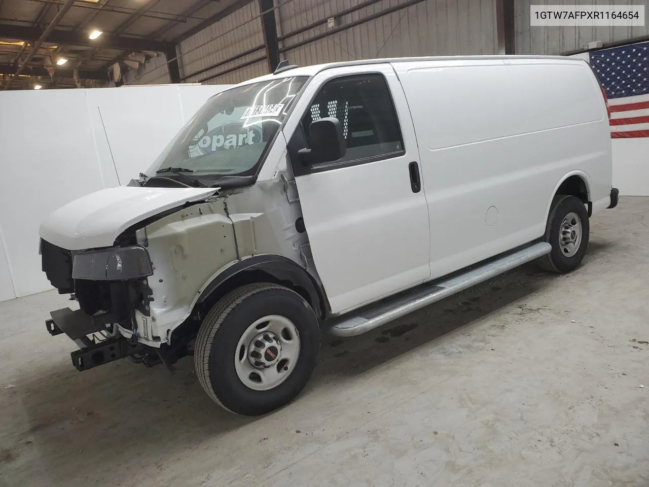 2024 GMC Savana G2500 VIN: 1GTW7AFPXR1164654 Lot: 76137484