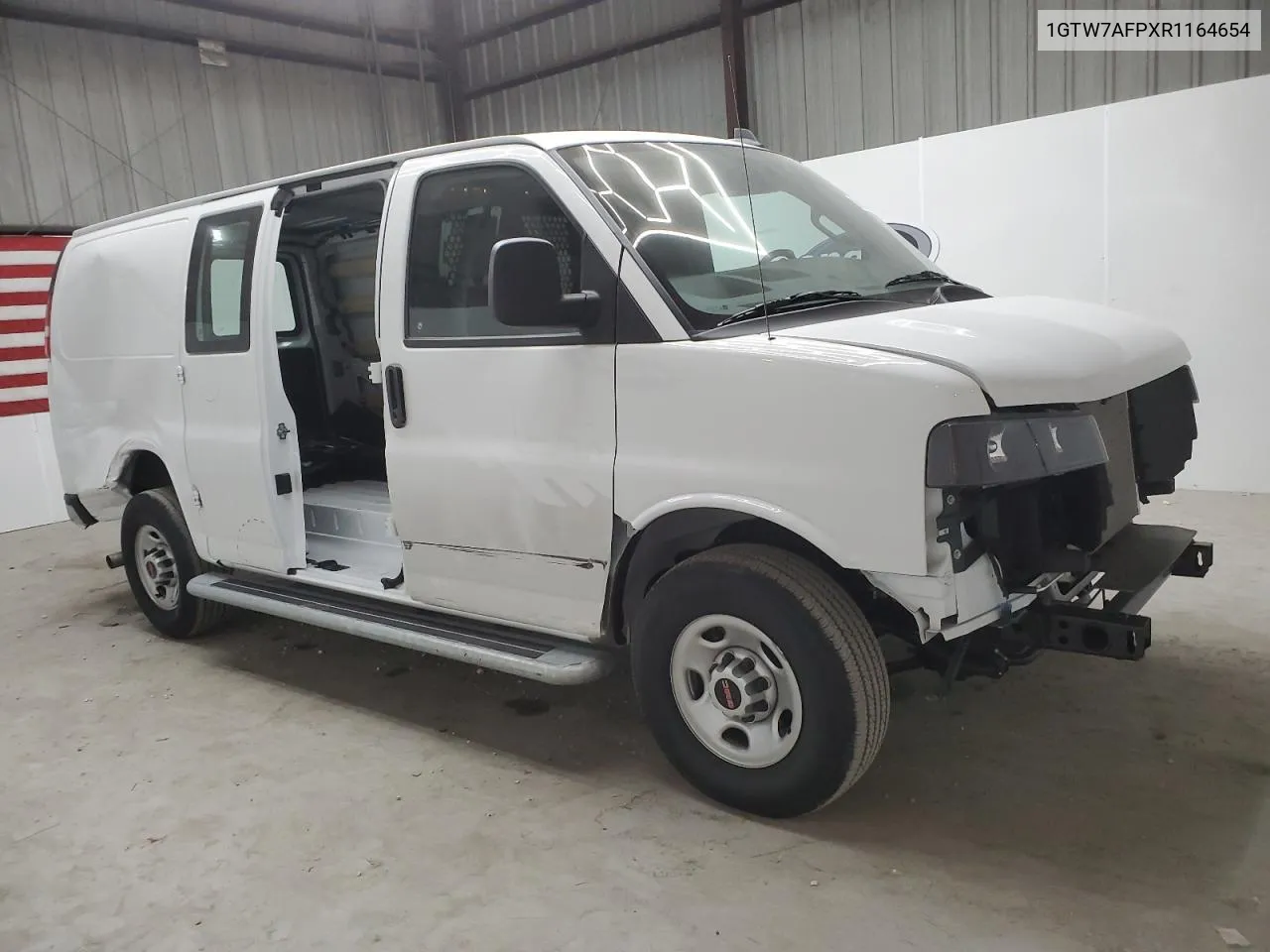 2024 GMC Savana G2500 VIN: 1GTW7AFPXR1164654 Lot: 76137484