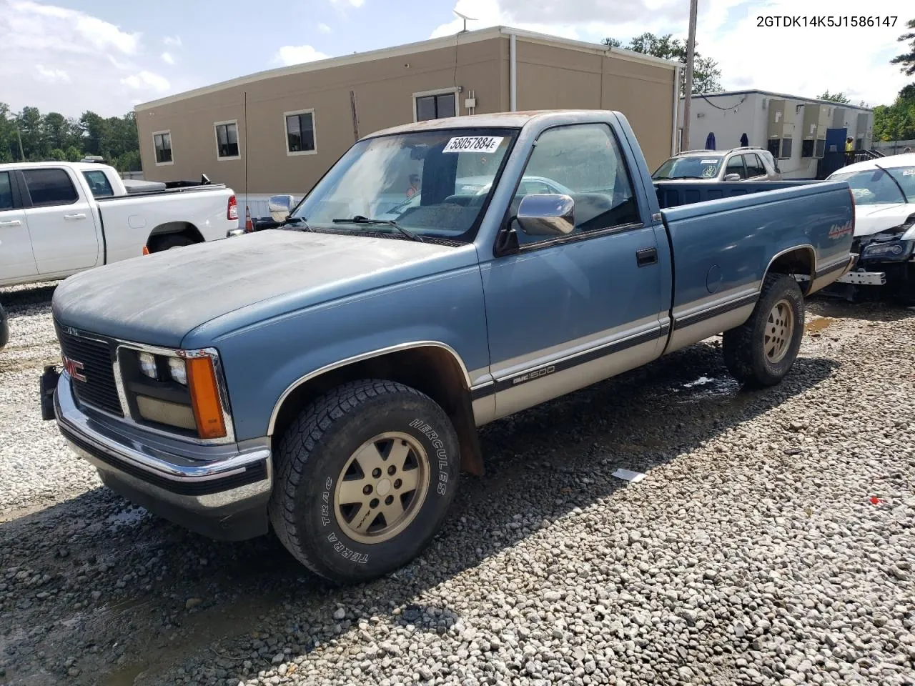 1988 GMC Gmt-400 K1500 VIN: 2GTDK14K5J1586147 Lot: 58057884