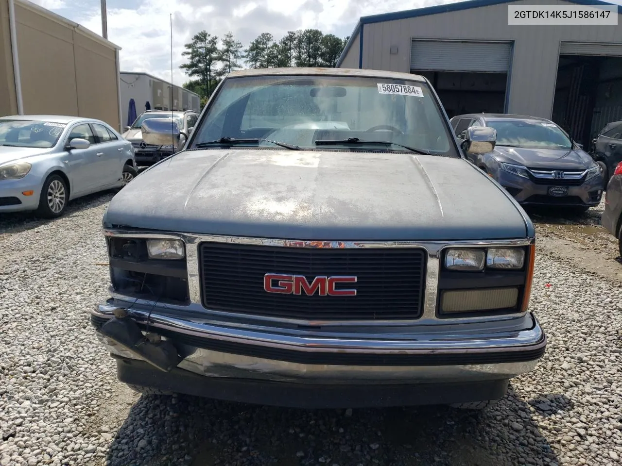 1988 GMC Gmt-400 K1500 VIN: 2GTDK14K5J1586147 Lot: 58057884