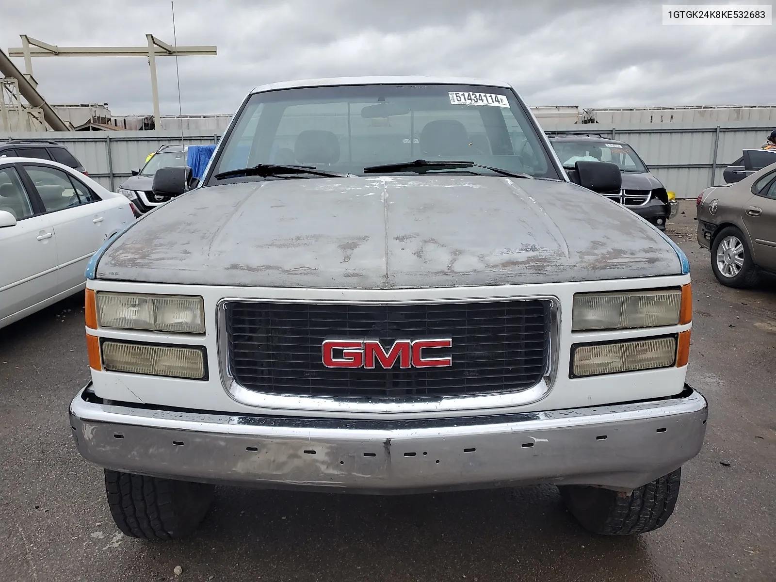 1989 GMC Sierra K2500 VIN: 1GTGK24K8KE532683 Lot: 51434114