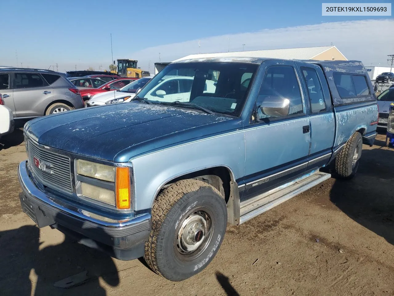 1990 GMC Sierra K1500 VIN: 2GTEK19KXL1509693 Lot: 80326594