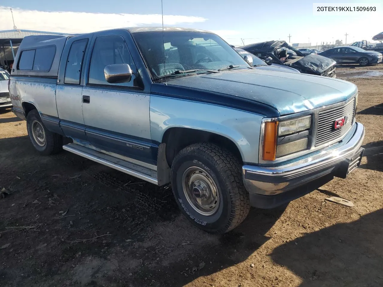 1990 GMC Sierra K1500 VIN: 2GTEK19KXL1509693 Lot: 80326594