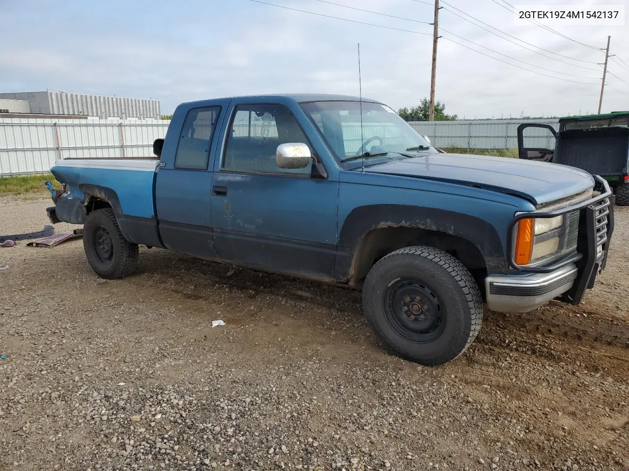 1991 GMC Sierra K1500 VIN: 2GTEK19Z4M1542137 Lot: 68024074