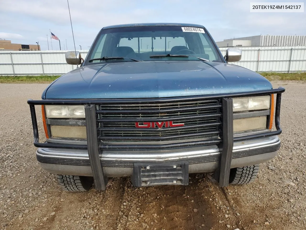 1991 GMC Sierra K1500 VIN: 2GTEK19Z4M1542137 Lot: 68024074