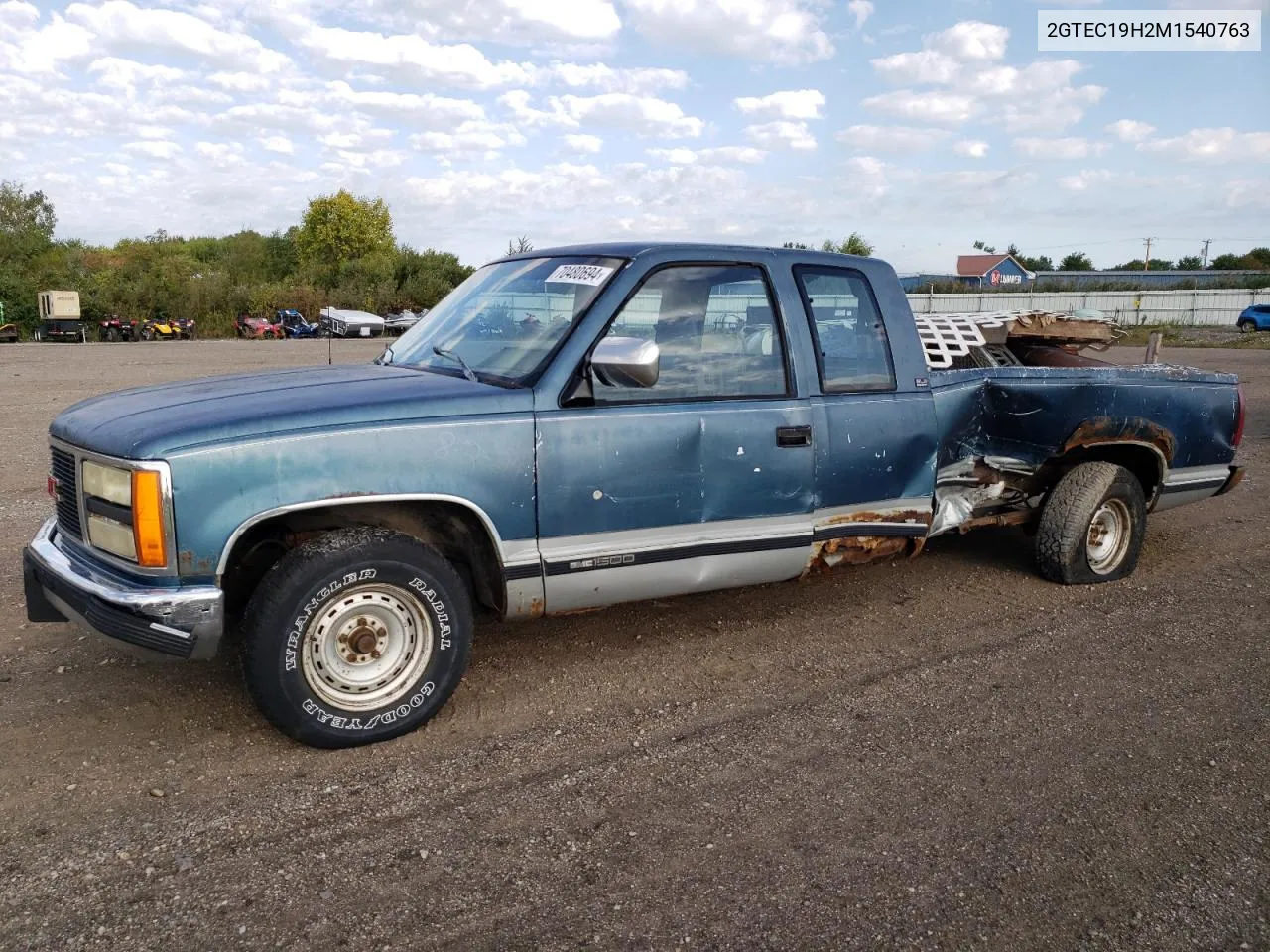 1991 GMC Sierra C1500 VIN: 2GTEC19H2M1540763 Lot: 70480694