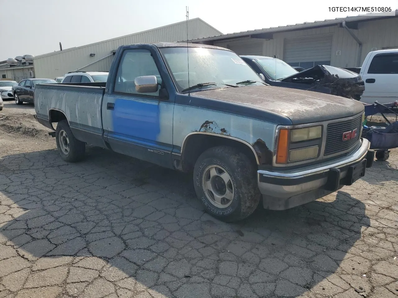 1991 GMC Sierra C1500 VIN: 1GTEC14K7ME510806 Lot: 70732274