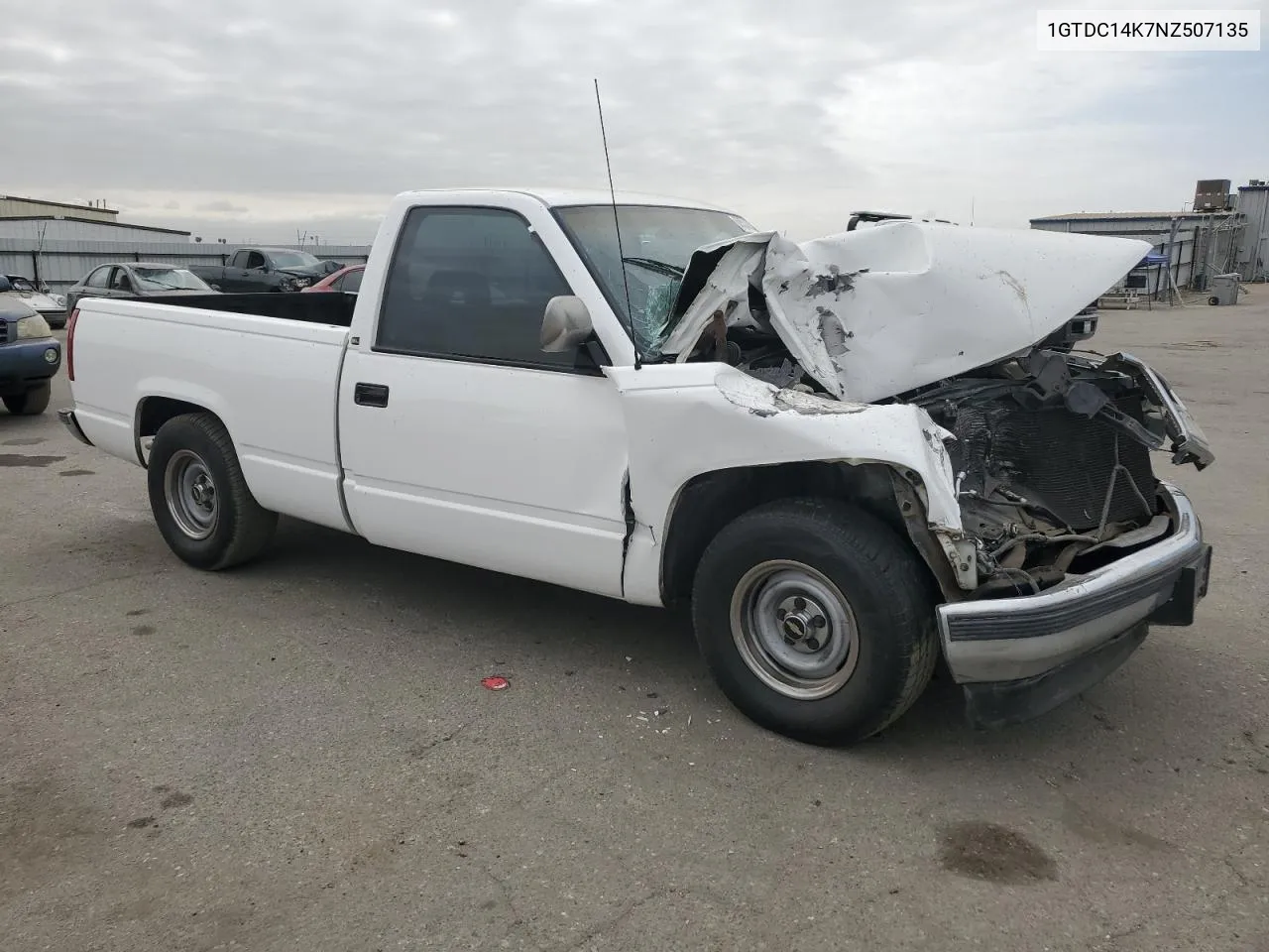 1992 GMC Sierra C1500 VIN: 1GTDC14K7NZ507135 Lot: 68538054