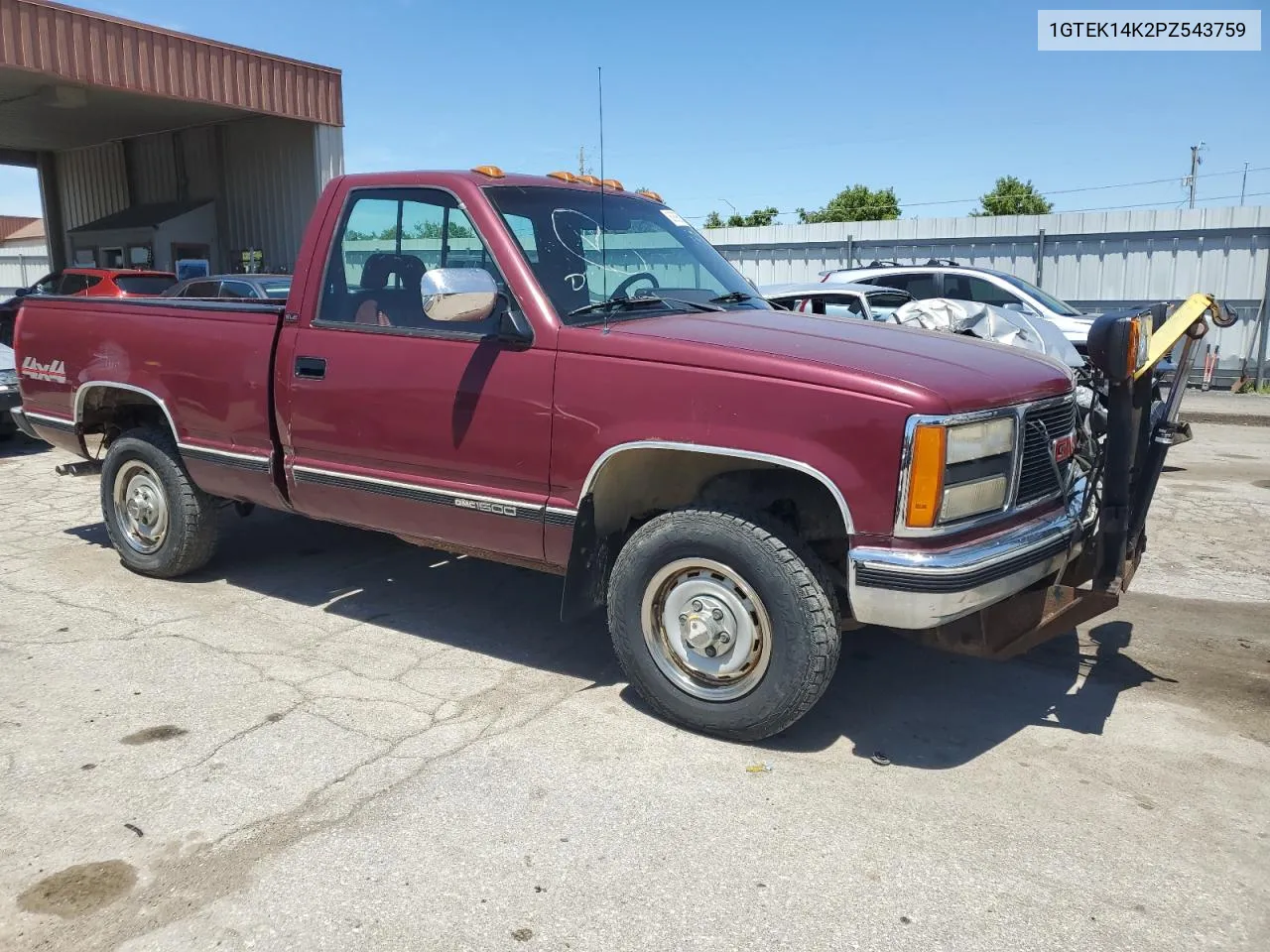 1993 GMC Sierra K1500 VIN: 1GTEK14K2PZ543759 Lot: 60896034