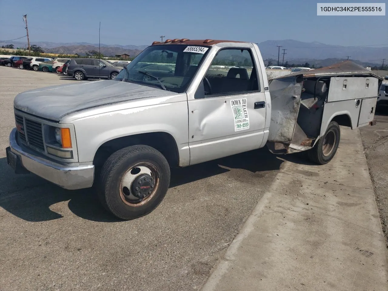 1993 GMC Sierra C3500 VIN: 1GDHC34K2PE555516 Lot: 68665294