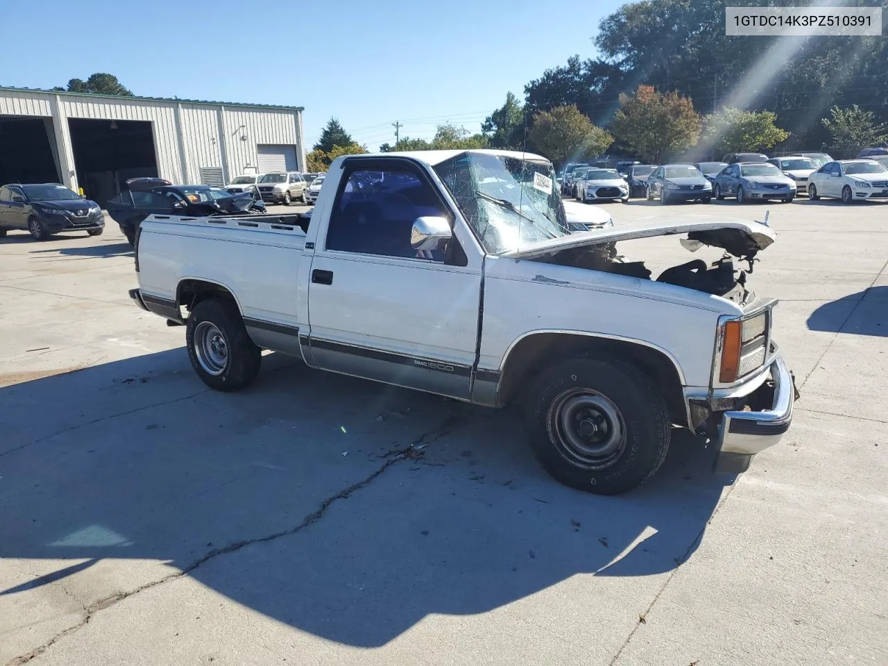 1993 GMC Sierra C1500 VIN: 1GTDC14K3PZ510391 Lot: 75309444