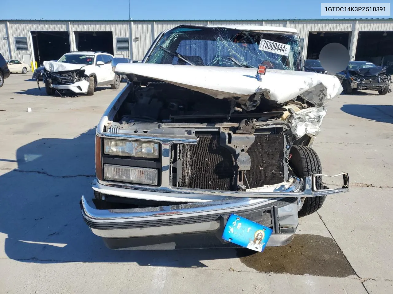 1993 GMC Sierra C1500 VIN: 1GTDC14K3PZ510391 Lot: 75309444