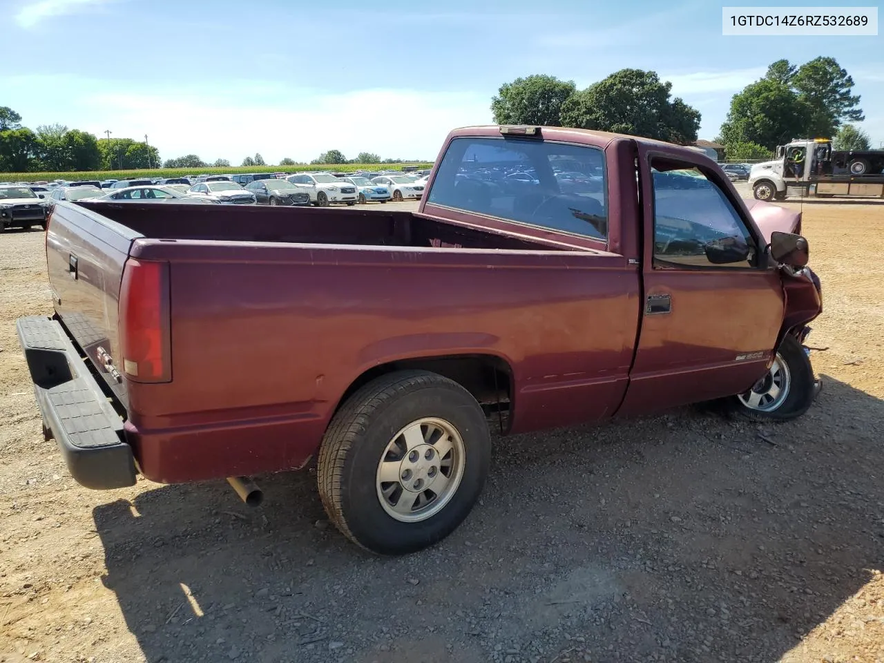 1994 GMC Sierra C1500 VIN: 1GTDC14Z6RZ532689 Lot: 61597284