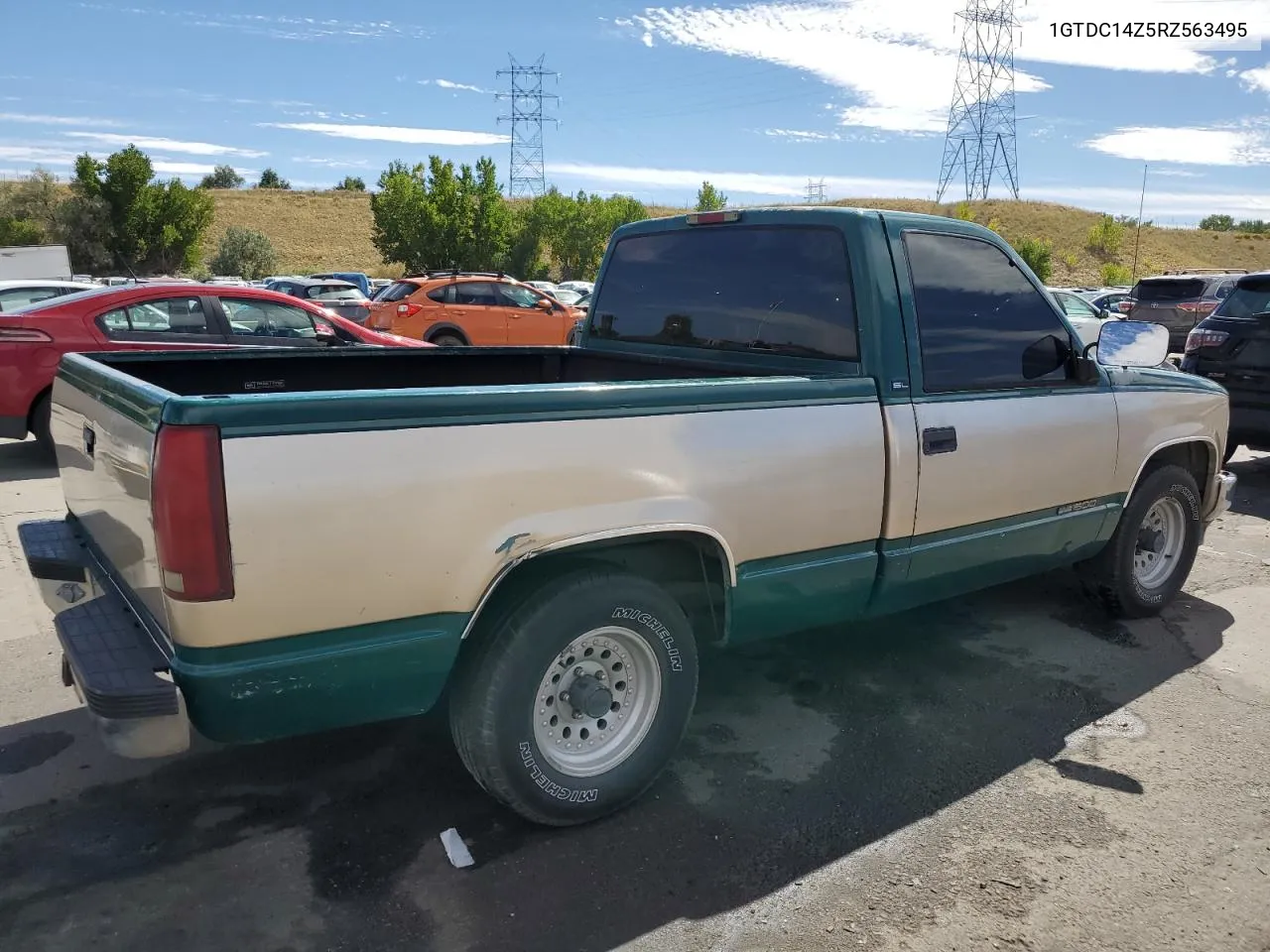 1994 GMC Sierra C1500 VIN: 1GTDC14Z5RZ563495 Lot: 71490314