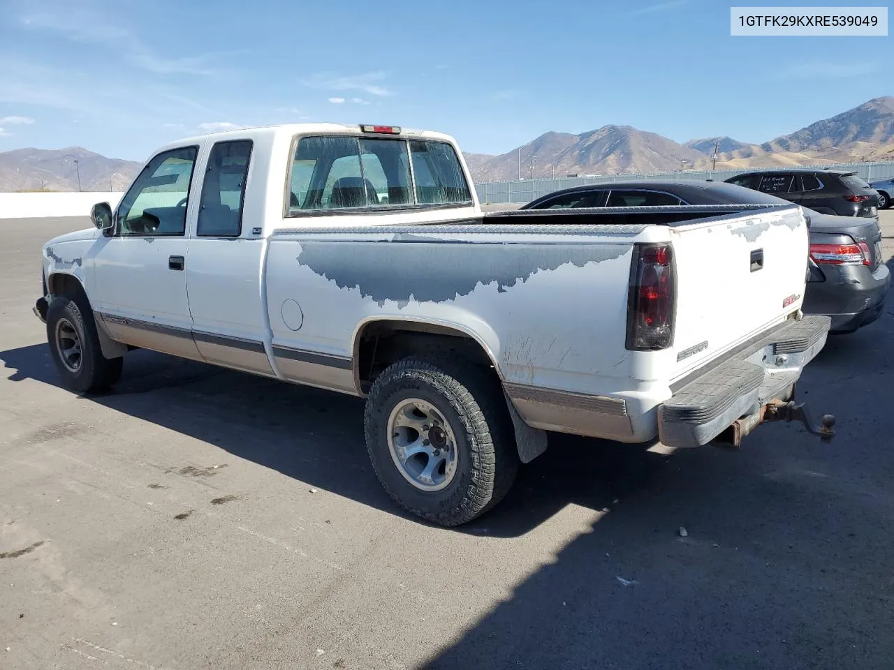 1994 GMC Sierra K2500 VIN: 1GTFK29KXRE539049 Lot: 75494864