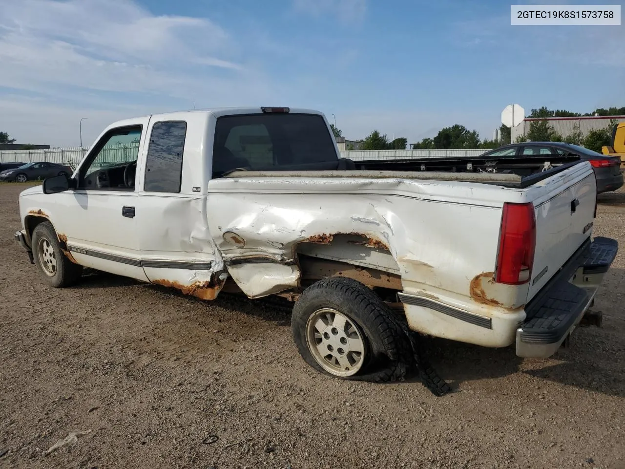 1995 GMC Sierra C1500 VIN: 2GTEC19K8S1573758 Lot: 64785104