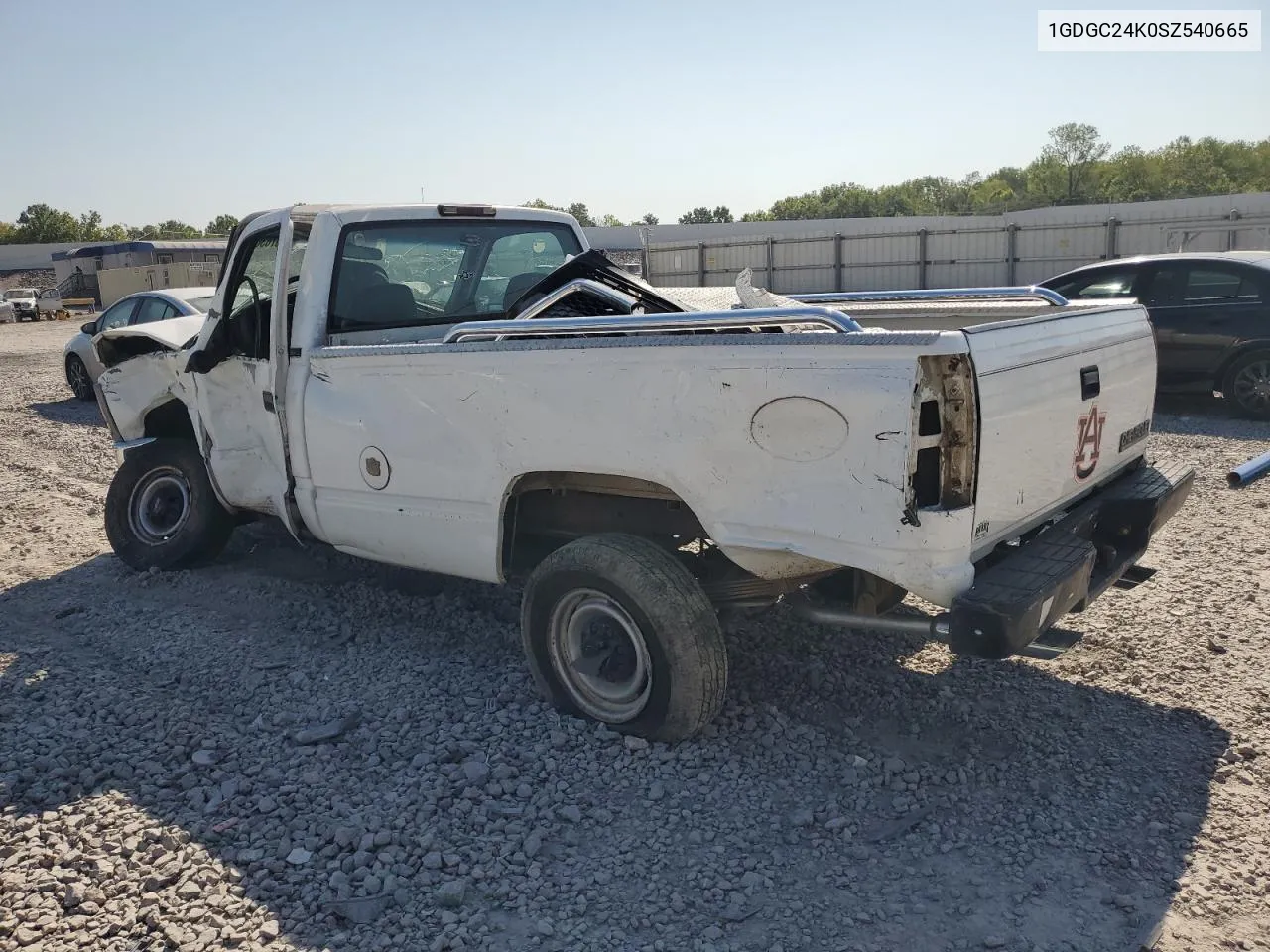 1995 GMC Sierra C2500 VIN: 1GDGC24K0SZ540665 Lot: 67076364