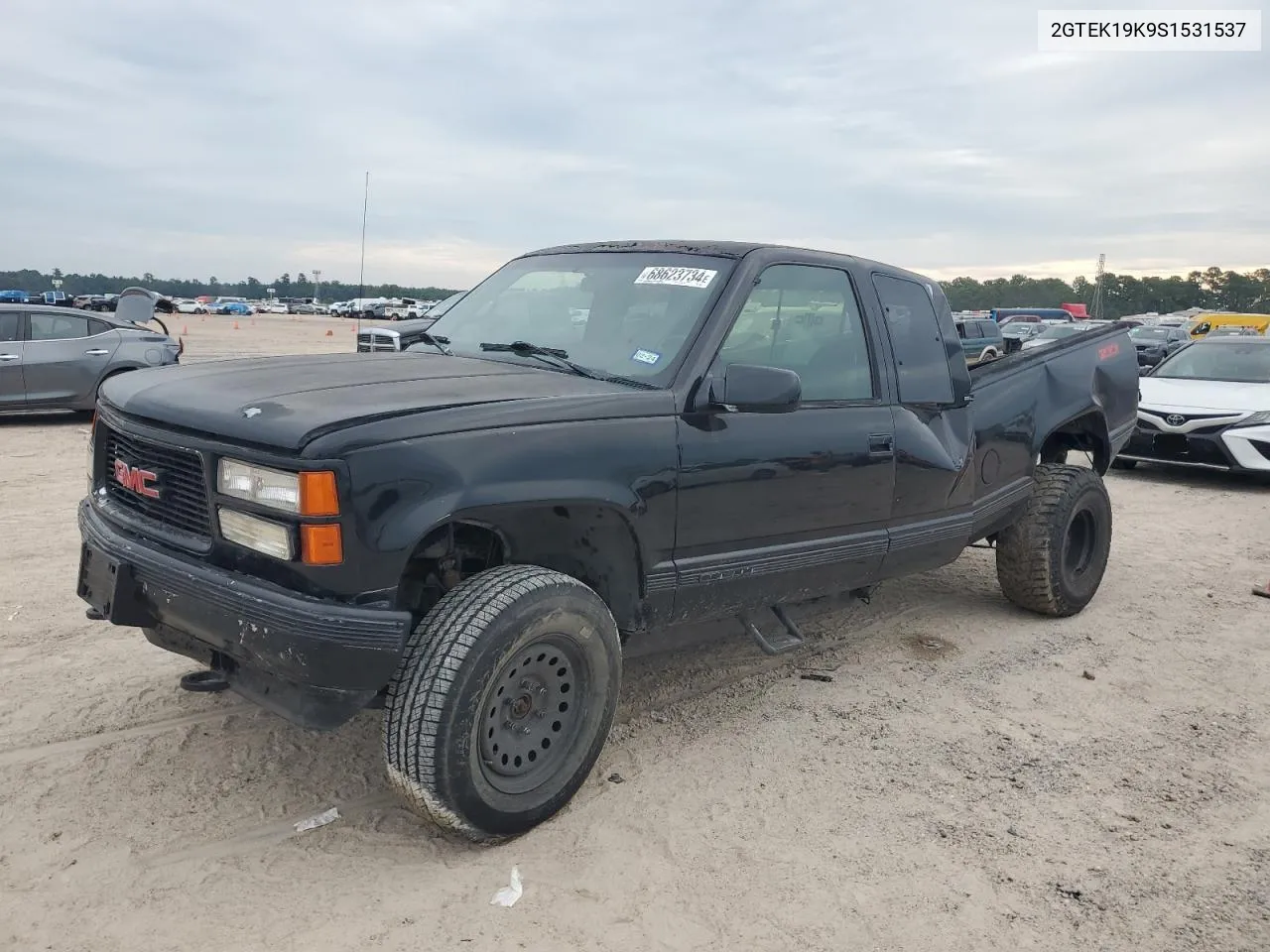 1995 GMC Sierra K1500 VIN: 2GTEK19K9S1531537 Lot: 68623734