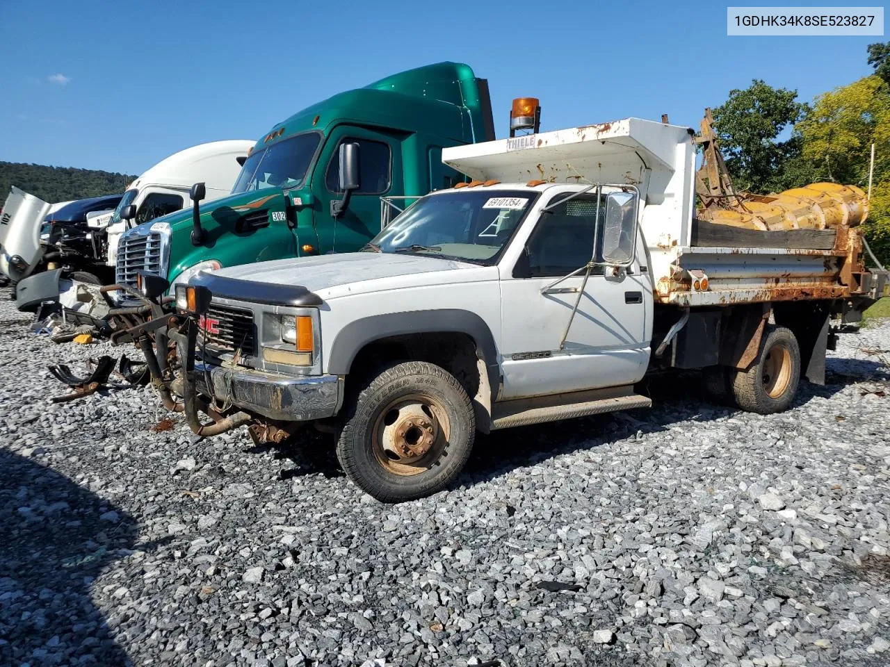 1995 GMC Sierra K3500 VIN: 1GDHK34K8SE523827 Lot: 69101354