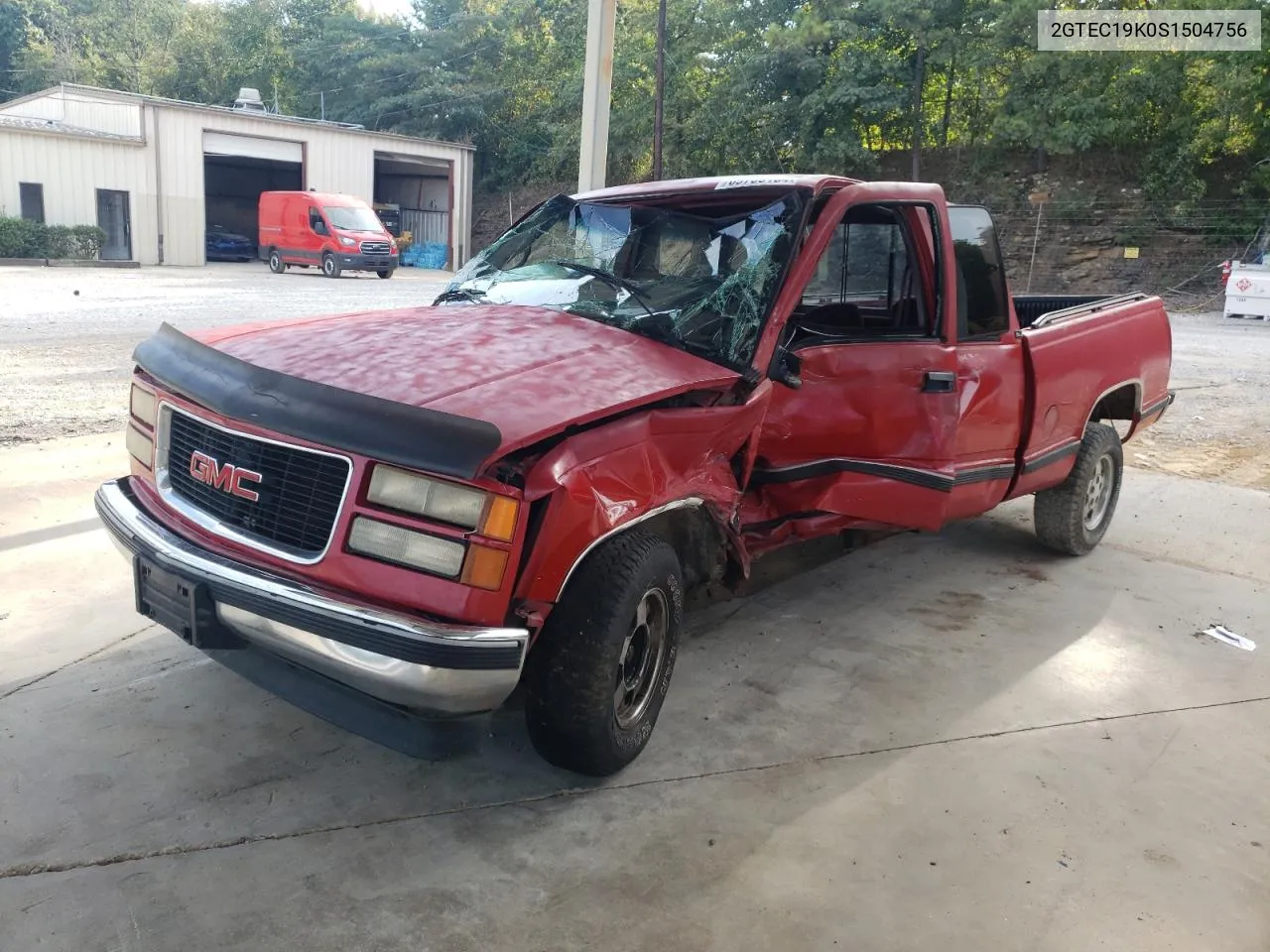 1995 GMC Sierra C1500 VIN: 2GTEC19K0S1504756 Lot: 69705154