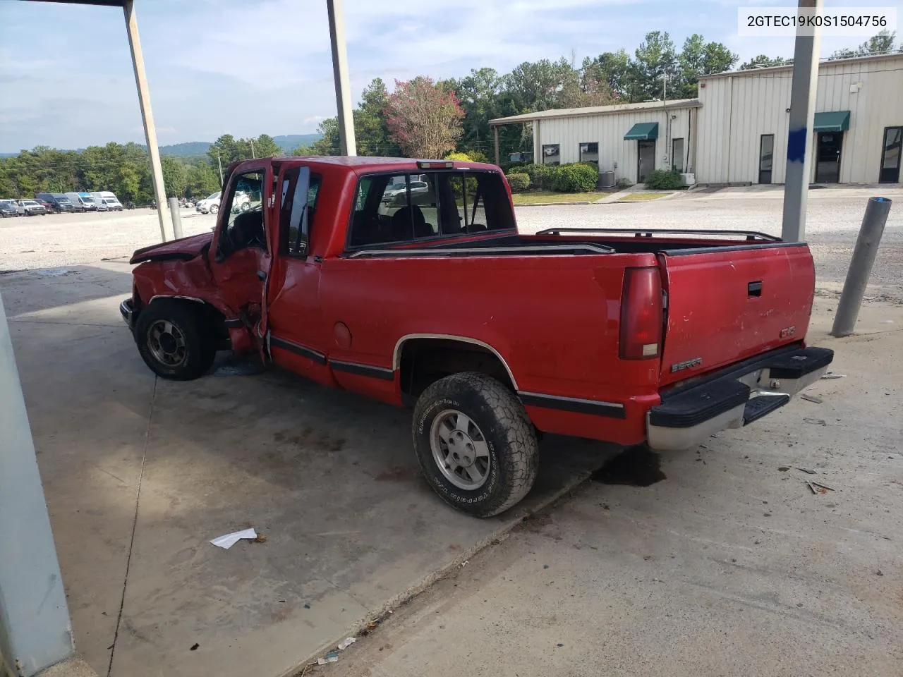 1995 GMC Sierra C1500 VIN: 2GTEC19K0S1504756 Lot: 69705154