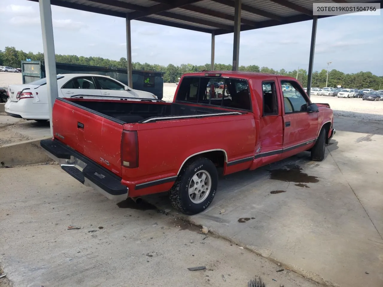 1995 GMC Sierra C1500 VIN: 2GTEC19K0S1504756 Lot: 69705154