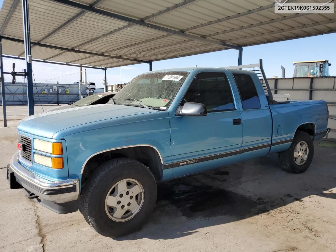 1995 GMC Sierra K1500 VIN: 2GTEK19K0S1592355 Lot: 71394904