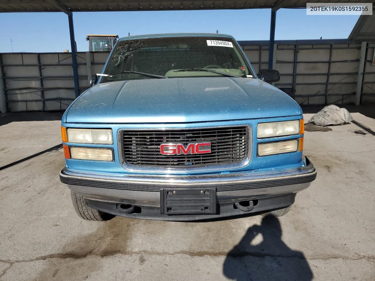 1995 GMC Sierra K1500 VIN: 2GTEK19K0S1592355 Lot: 71394904