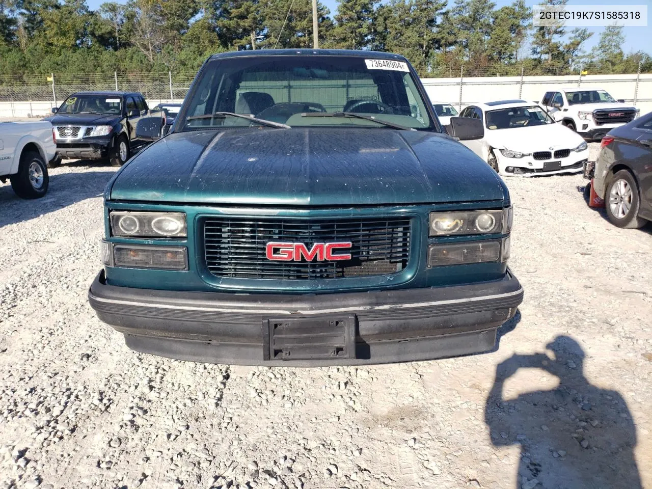 2GTEC19K7S1585318 1995 GMC Sierra C1500