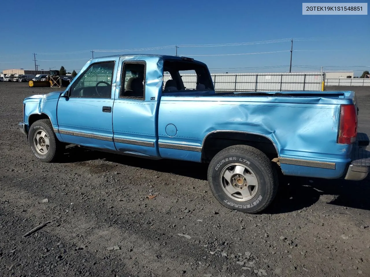 1995 GMC Sierra K1500 VIN: 2GTEK19K1S1548851 Lot: 74350904