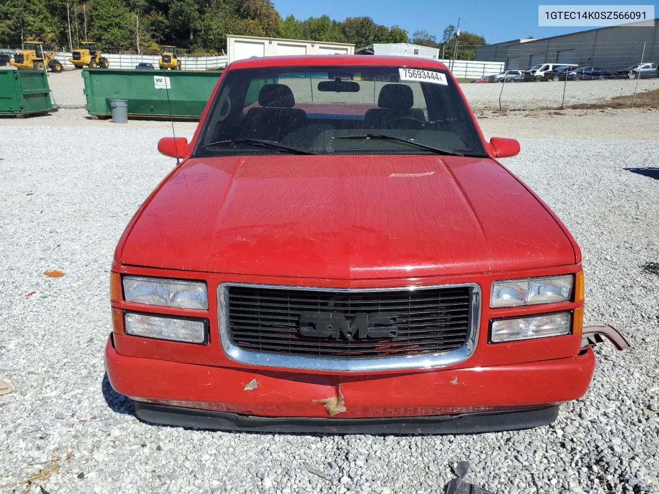 1995 GMC Sierra C1500 VIN: 1GTEC14K0SZ566091 Lot: 75693444