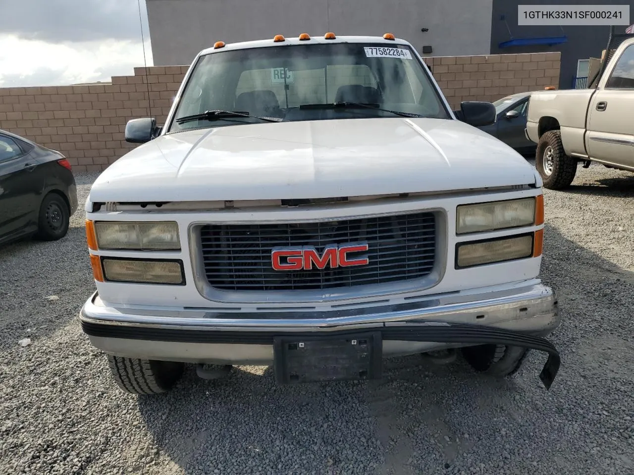 1995 GMC Sierra K3500 VIN: 1GTHK33N1SF000241 Lot: 77582284