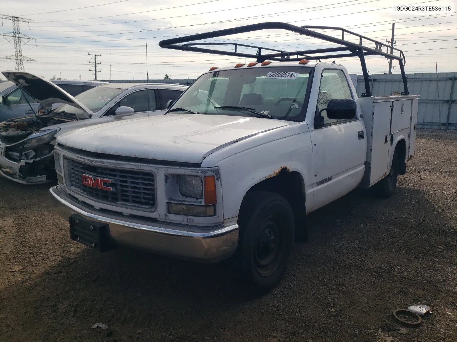 1996 GMC Sierra C2500 VIN: 1GDGC24R3TE536115 Lot: 68050514