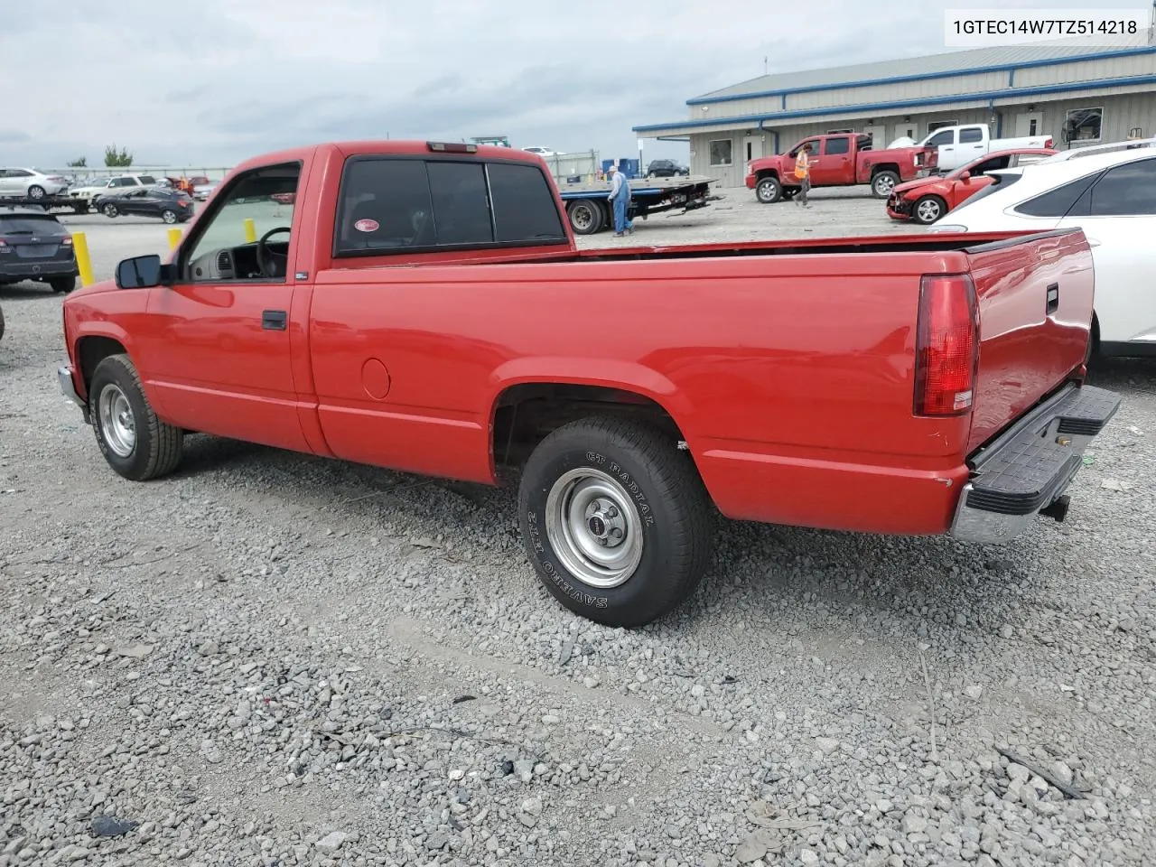 1996 GMC Sierra C1500 VIN: 1GTEC14W7TZ514218 Lot: 72534954