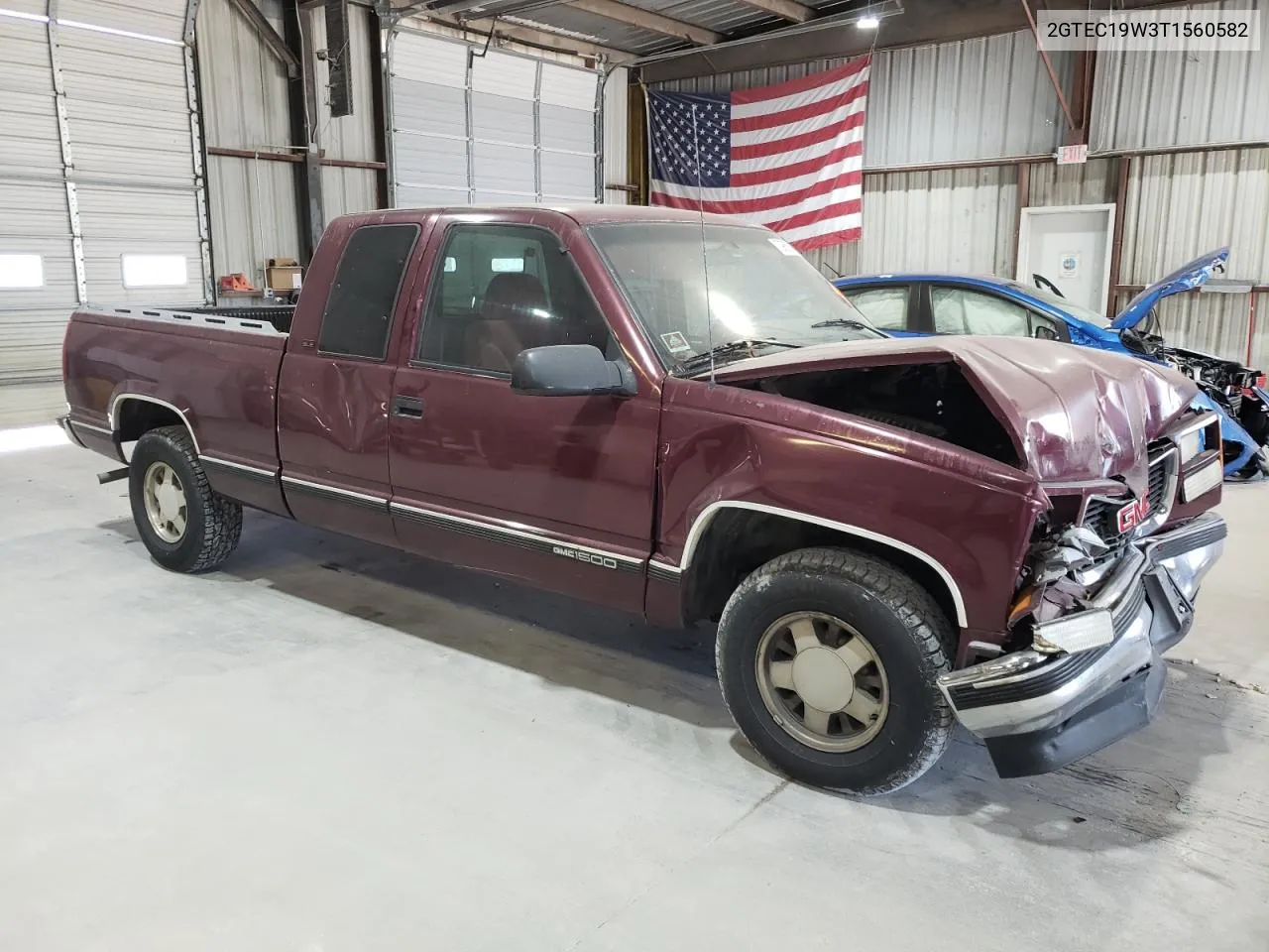 1996 GMC Sierra C1500 VIN: 2GTEC19W3T1560582 Lot: 73985374