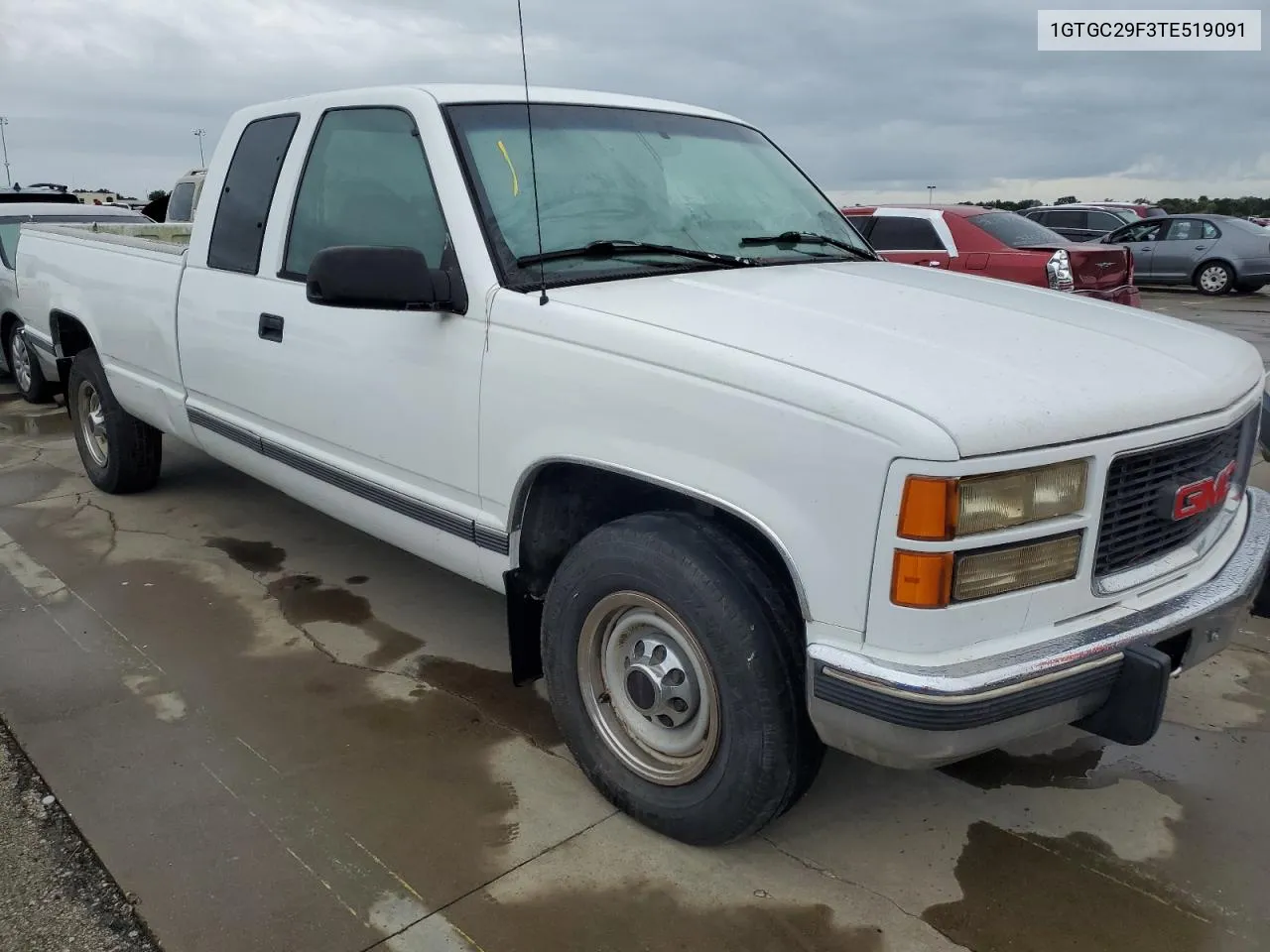 1996 GMC Sierra C2500 VIN: 1GTGC29F3TE519091 Lot: 74528994