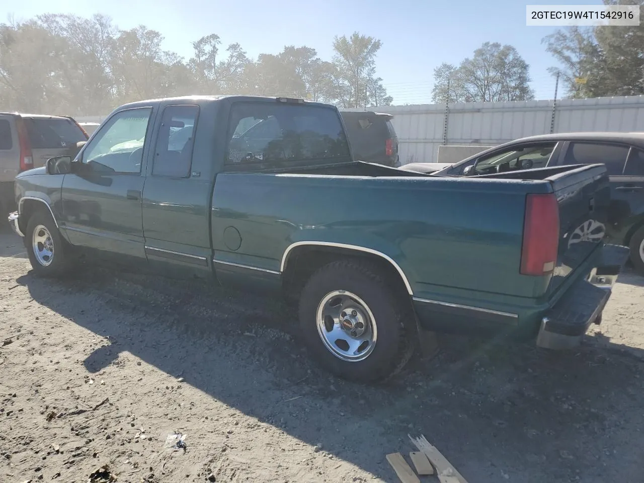 1996 GMC Sierra C1500 VIN: 2GTEC19W4T1542916 Lot: 75097274