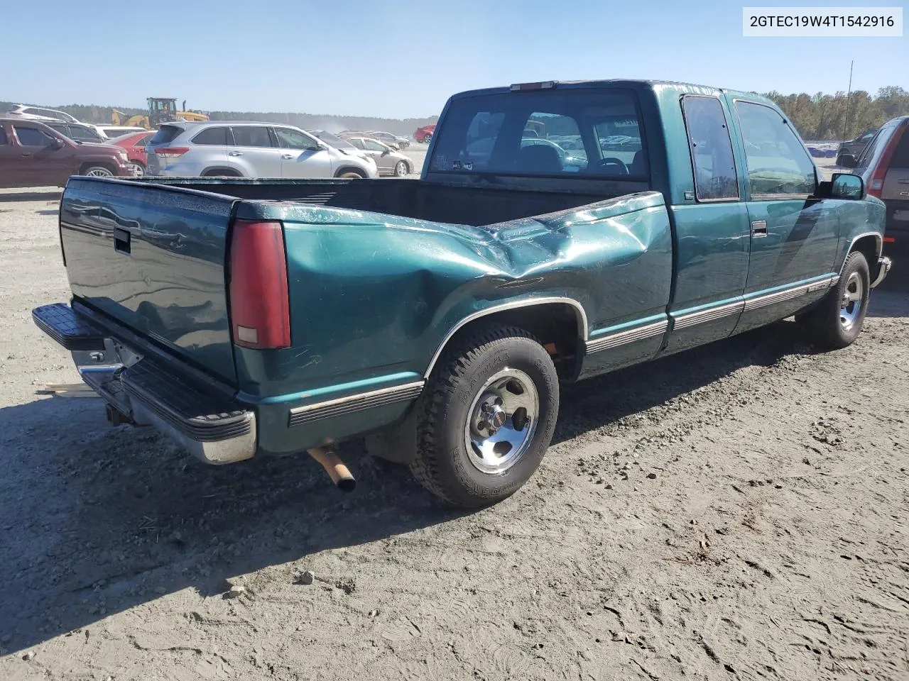 1996 GMC Sierra C1500 VIN: 2GTEC19W4T1542916 Lot: 75097274