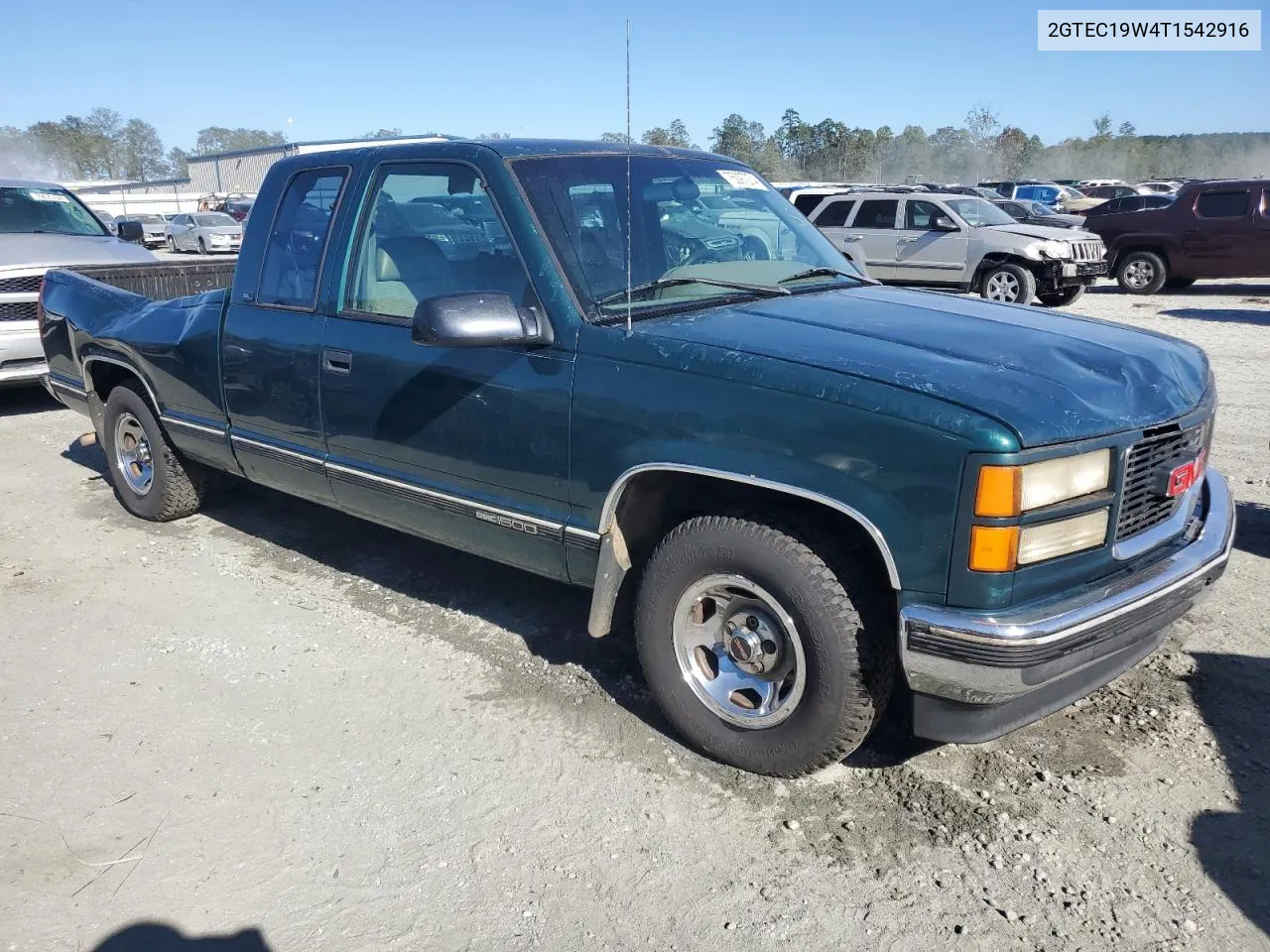 1996 GMC Sierra C1500 VIN: 2GTEC19W4T1542916 Lot: 75097274