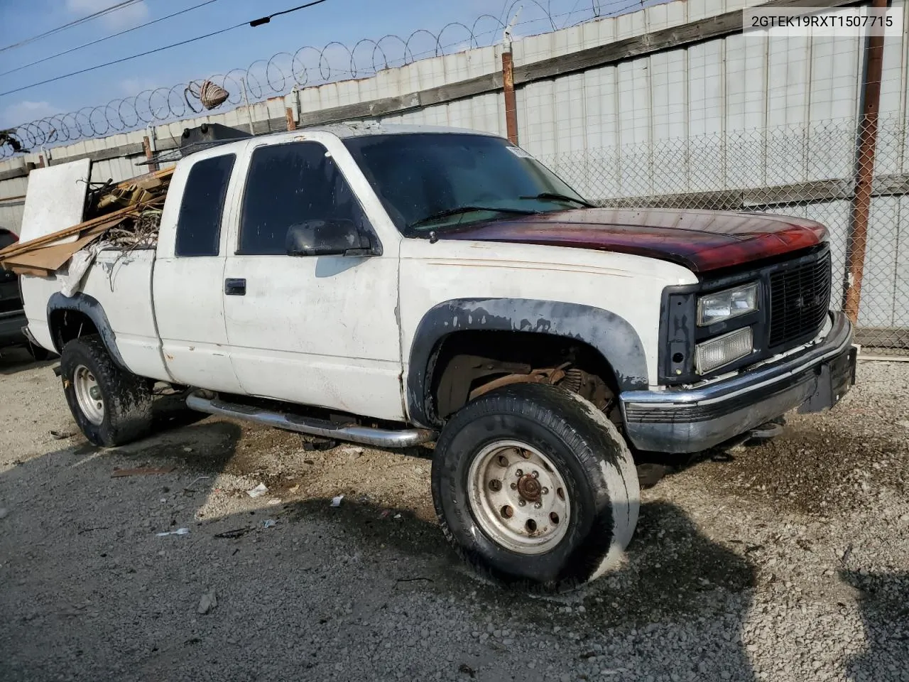 1996 GMC Sierra K1500 VIN: 2GTEK19RXT1507715 Lot: 76777484