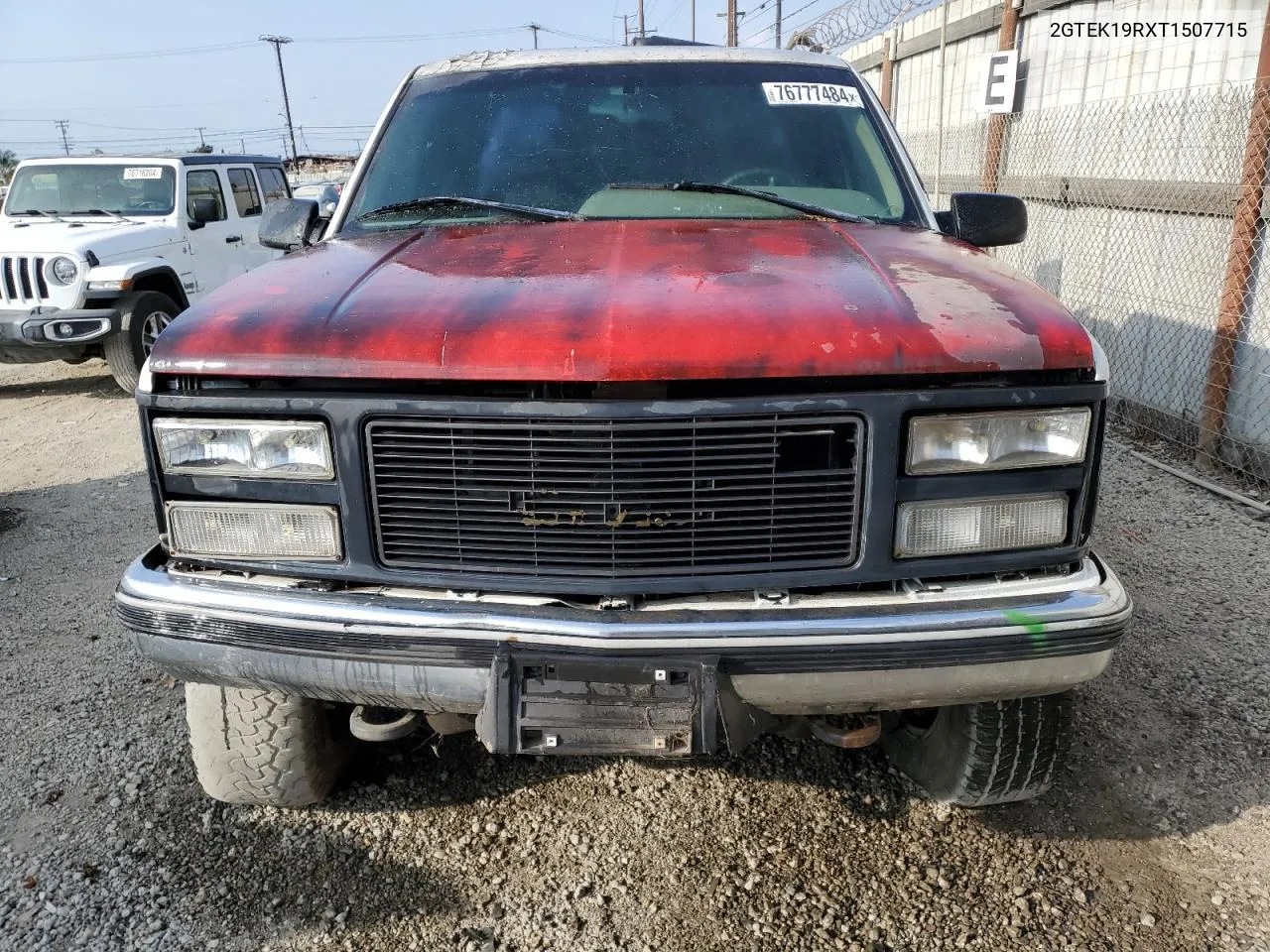 1996 GMC Sierra K1500 VIN: 2GTEK19RXT1507715 Lot: 76777484