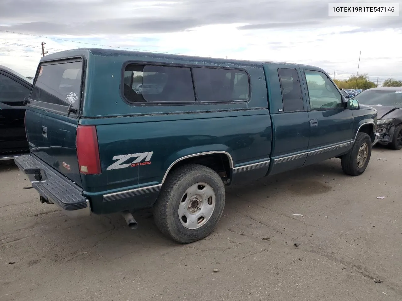 1996 GMC Sierra K1500 VIN: 1GTEK19R1TE547146 Lot: 77047304