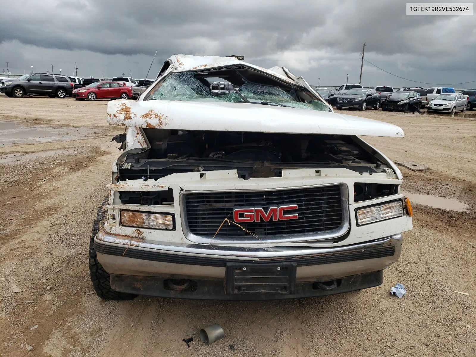 1997 GMC Sierra K1500 VIN: 1GTEK19R2VE532674 Lot: 60129634