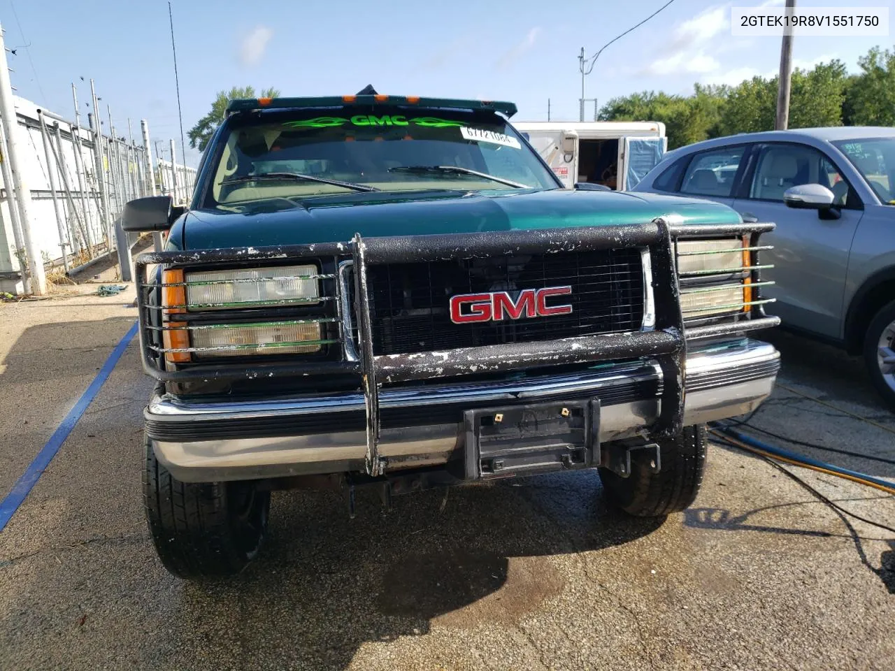 1997 GMC Sierra K1500 VIN: 2GTEK19R8V1551750 Lot: 67721084