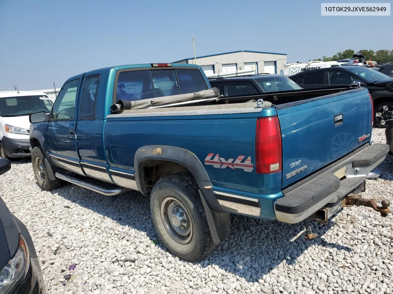 1997 GMC Sierra K2500 VIN: 1GTGK29JXVE562949 Lot: 68270174