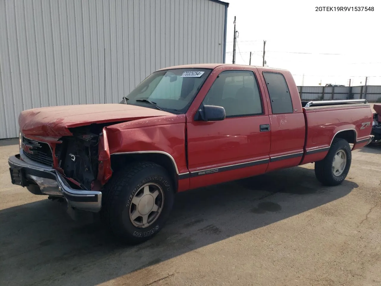 1997 GMC Sierra K1500 VIN: 2GTEK19R9V1537548 Lot: 70325254