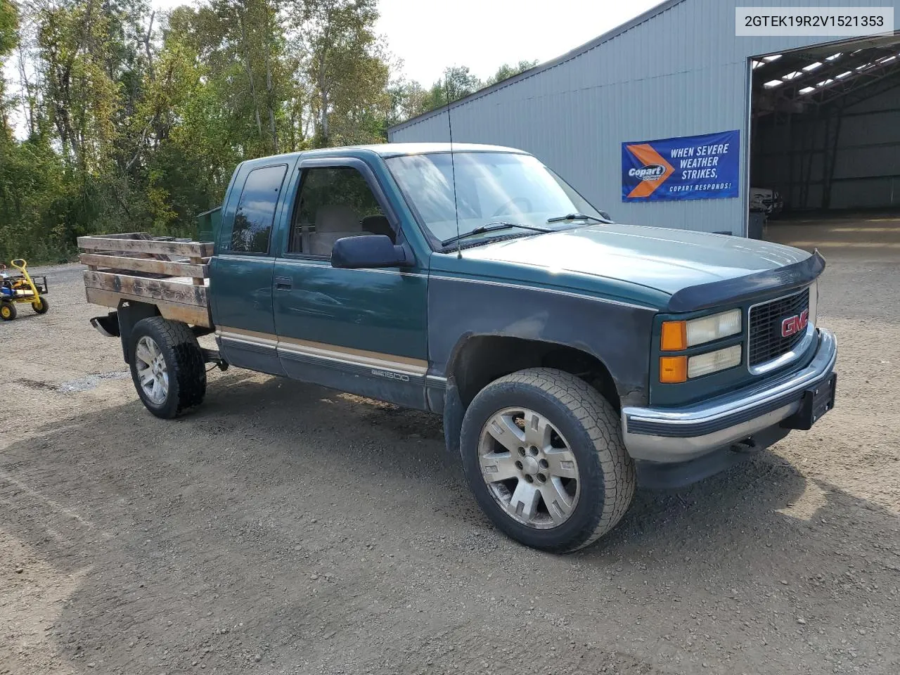 1997 GMC Sierra K1500 VIN: 2GTEK19R2V1521353 Lot: 71704894